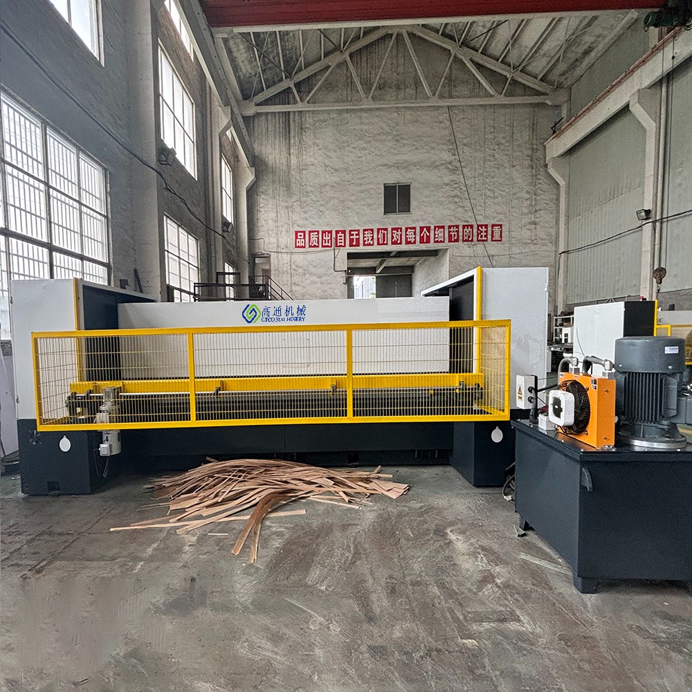 GTDK4000 Double knife veneer cutting machine